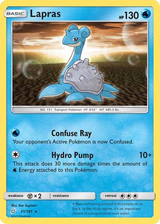 Lapras 031  - Rare