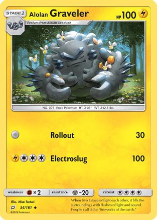 Alolan Graveler 036  - Uncommon