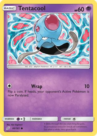 Tentacool 060  - Common