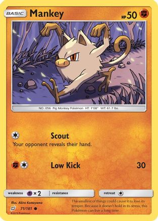 Mankey 071/181  - Common