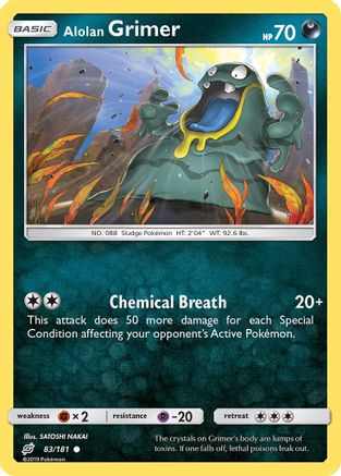 Alolan Grimer 083  - Common