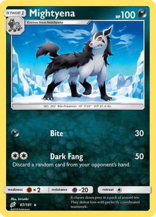 Mightyena 087  - Rare
