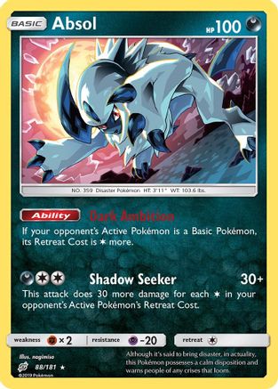 Absol 088  - Holofoil - Holo Rare
