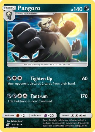 Pangoro 094  - Rare