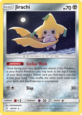 Jirachi 099  - Holofoil - Holo Rare