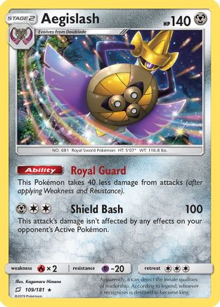 Aegislash  - Holofoil - Holo Rare