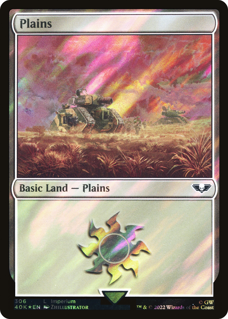 Plaines (306) (Surge Foil) [Warhammer 40,000] 