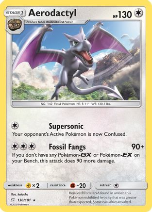 Aerodactyl 130  - Rare