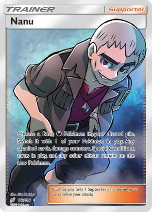 Nanu (Full Art)  - Holofoil - Ultra Rare