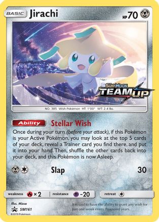 Jirachi SM161  - Holofoil - Promo