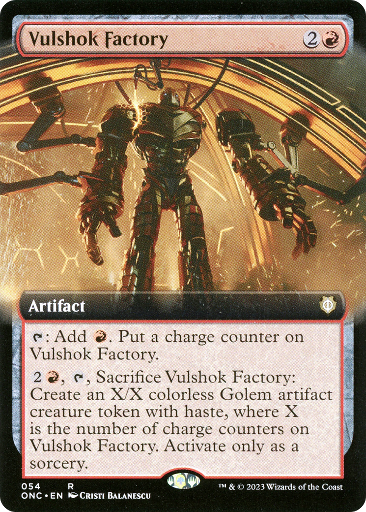 Vulshok Factory (Extended Art) [Phyrexia : Tous seront un seul commandant] 
