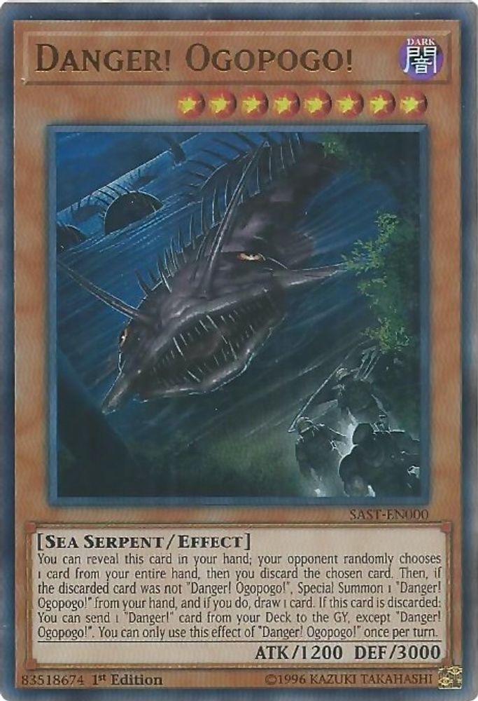 Danger! Ogopogo! (SAST-EN000) - Ultra Rare