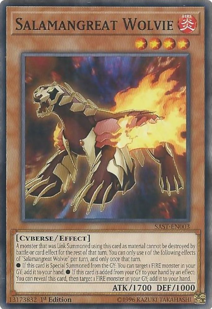 Salamangreat Wolvie (SAST-EN003) - Common