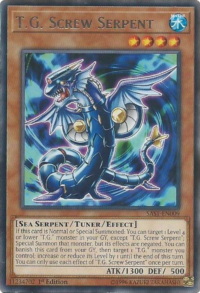 T.G. Screw Serpent (SAST-EN009) - Rare