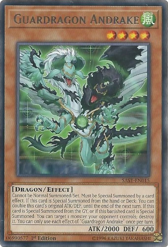 Guardragon Andrake (SAST-EN015) - Rare