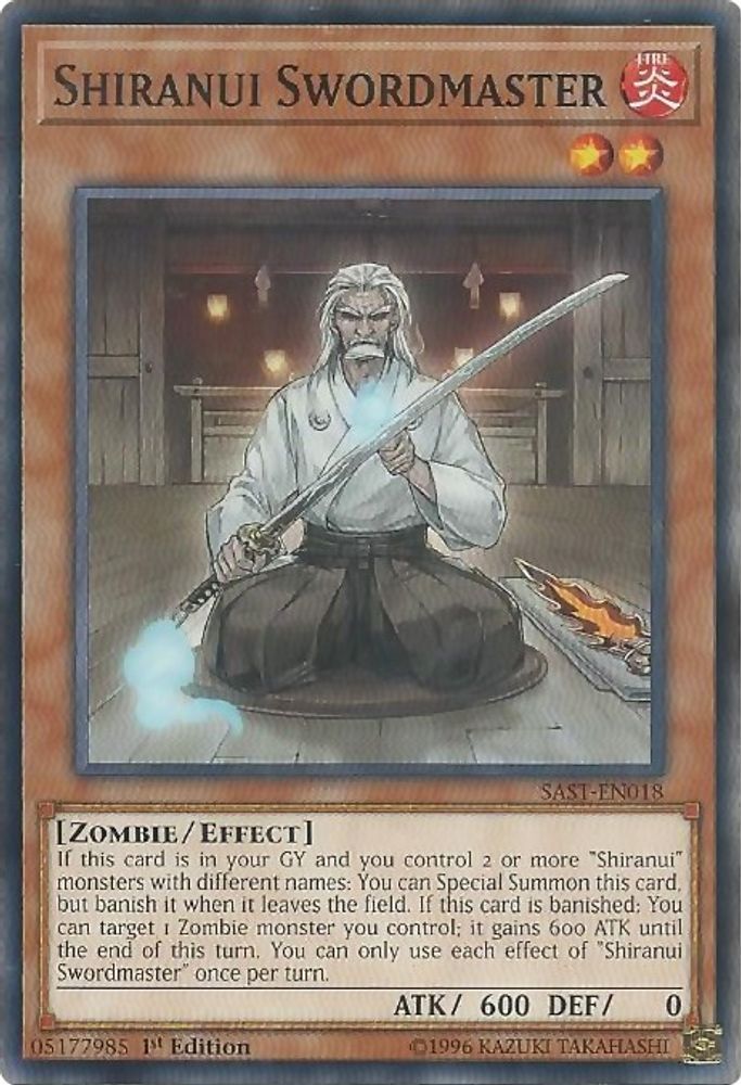 Shiranui Swordmaster (SAST-EN018) - Common