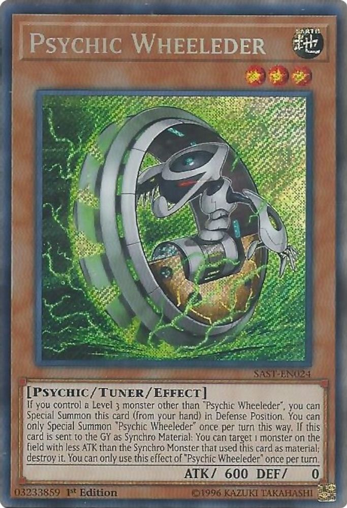 Psychic Wheeleder (SAST-EN024) - Secret Rare