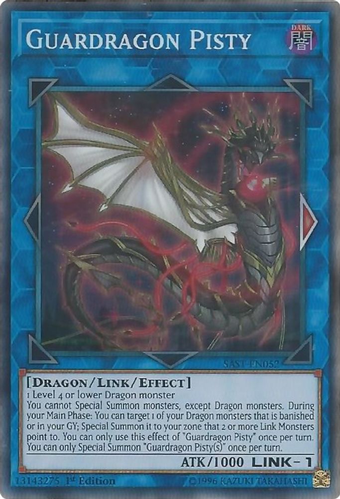 Guardragon Pisty (SAST-EN052) - Super Rare