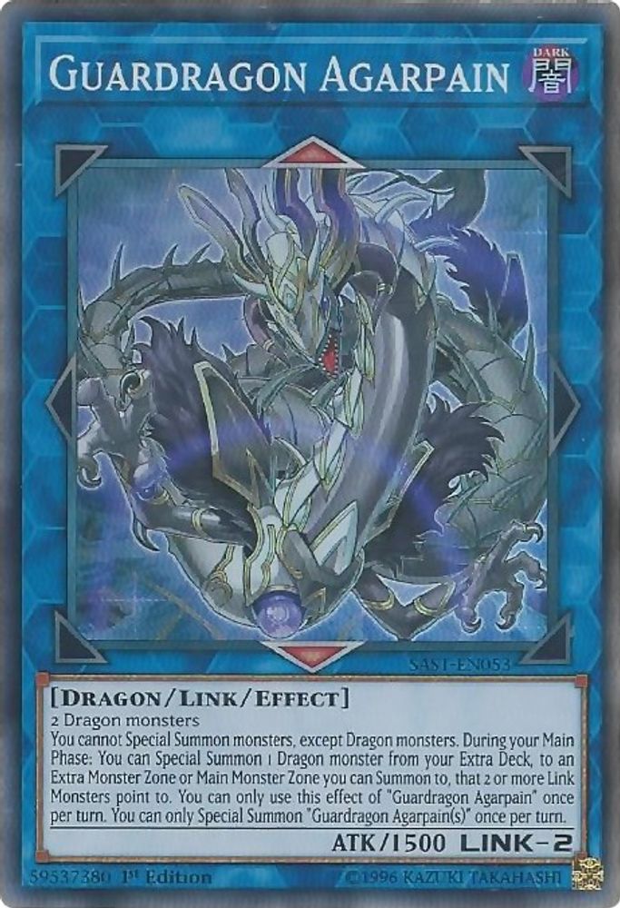 Guardragon Agarpain (SAST-EN053) - Super Rare