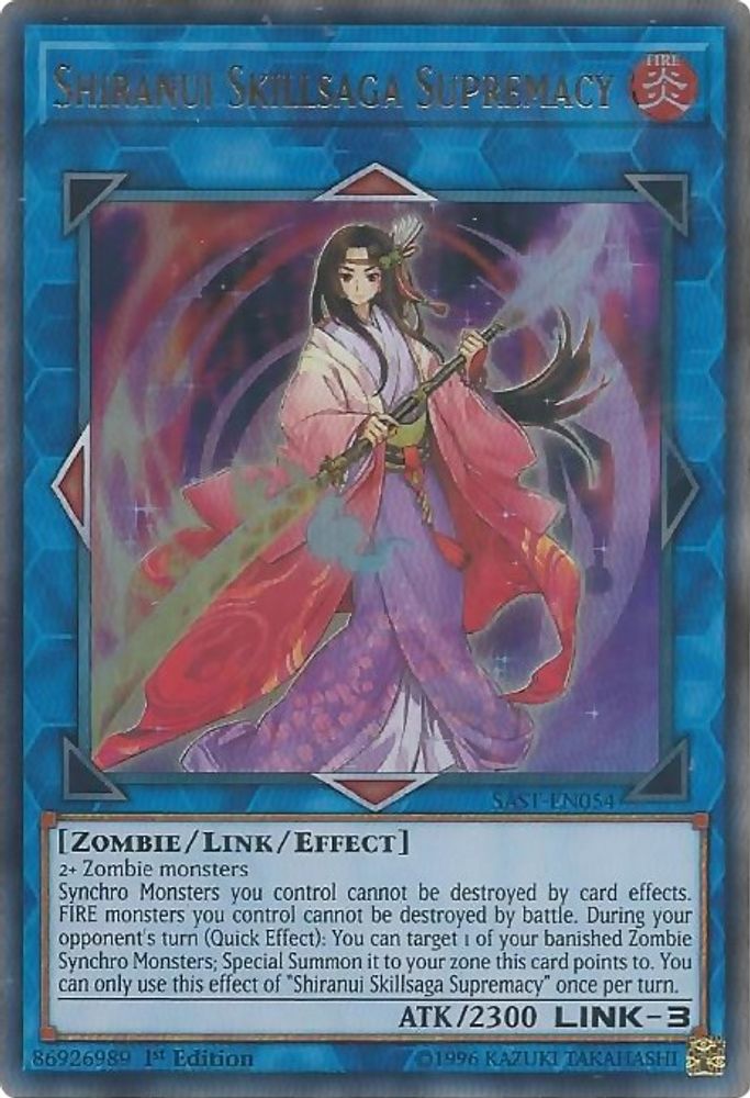 Shiranui Skillsaga Supremacy (SAST-EN054) - Ultra Rare