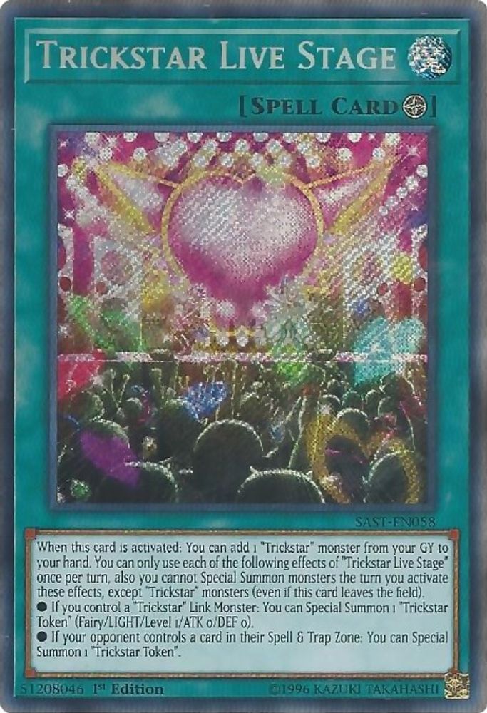 Trickstar Live Stage (SAST-EN058) - Secret Rare