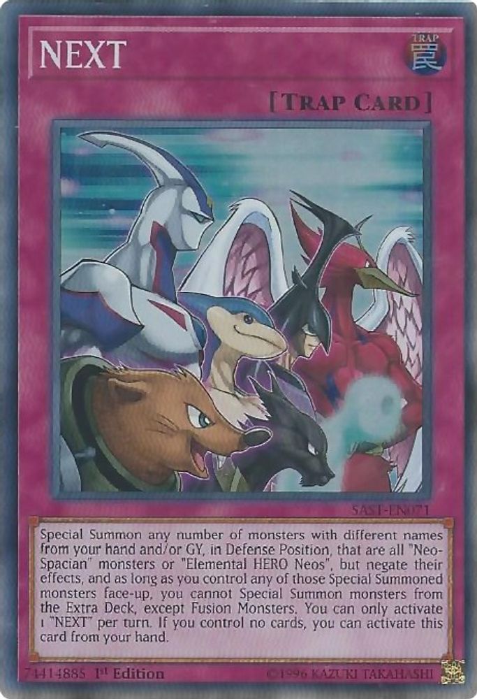 NEXT (SAST-EN071) - Super Rare