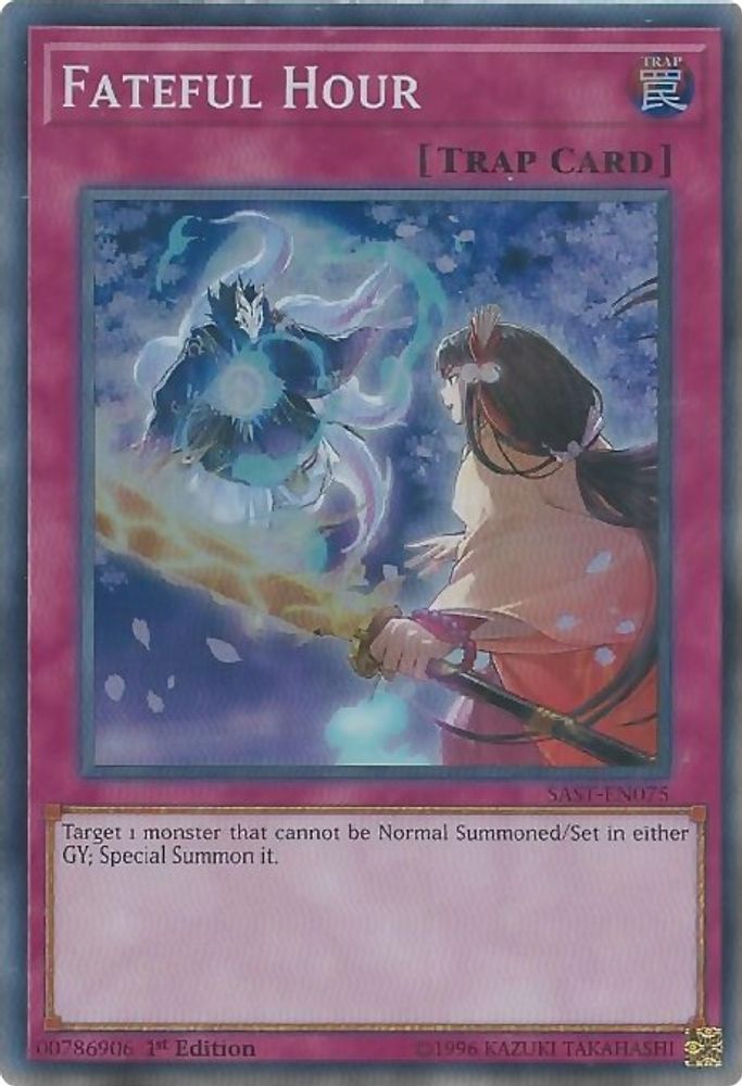 Fateful Hour (SAST-EN075) - Super Rare
