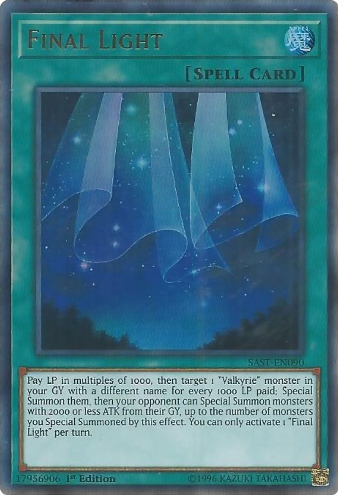 Final Light (SAST-EN090) - Ultra Rare