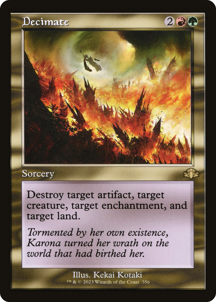 Décimer (Rétro) [Dominaria Remastered] 