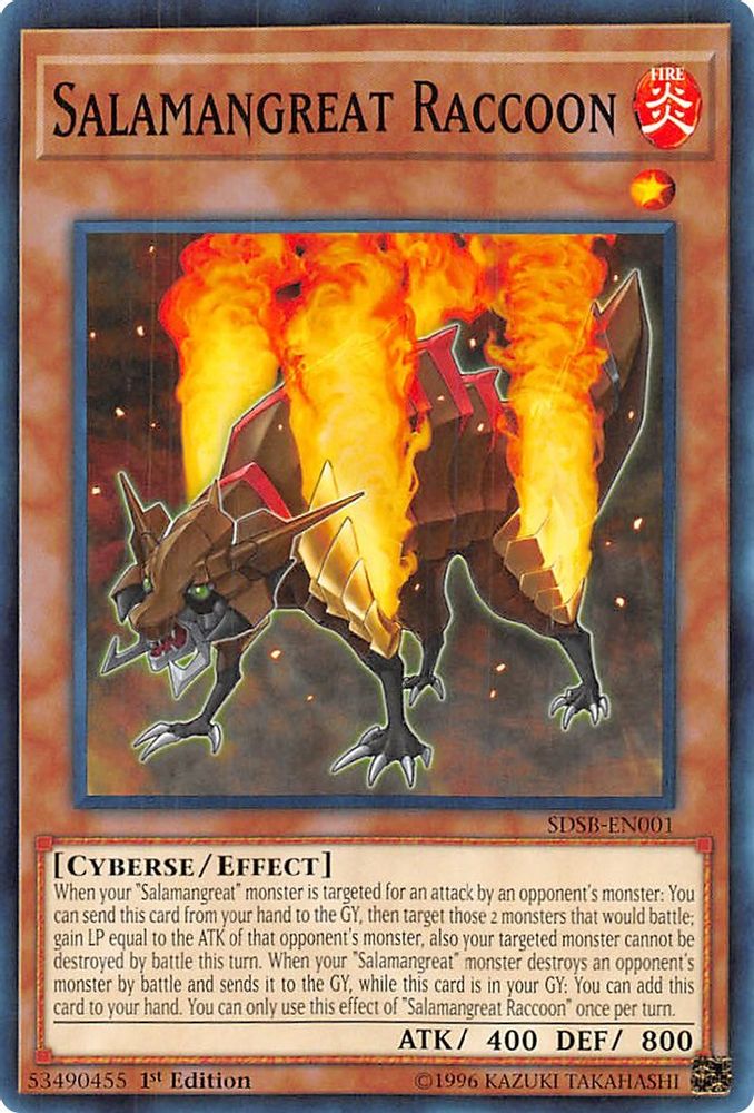 Salamangreat Raccoon (SDSB-EN001) - Common