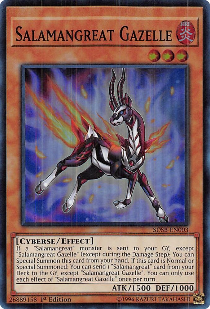 Salamangreat Gazelle (SDSB-EN003) - Super Rare