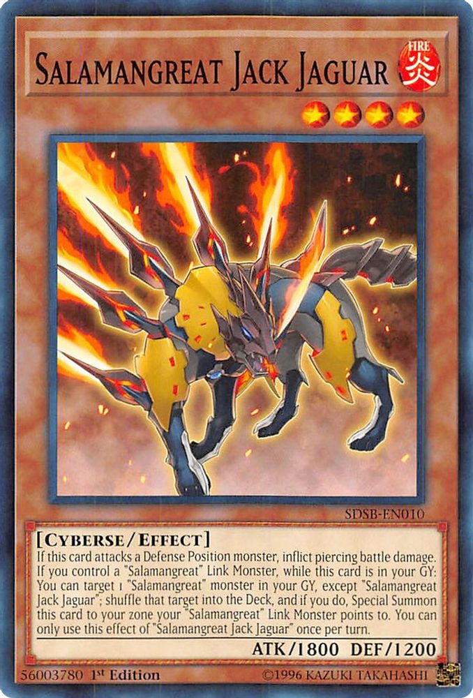 Salamangreat Jack Jaguar (SDSB-EN010) - Common