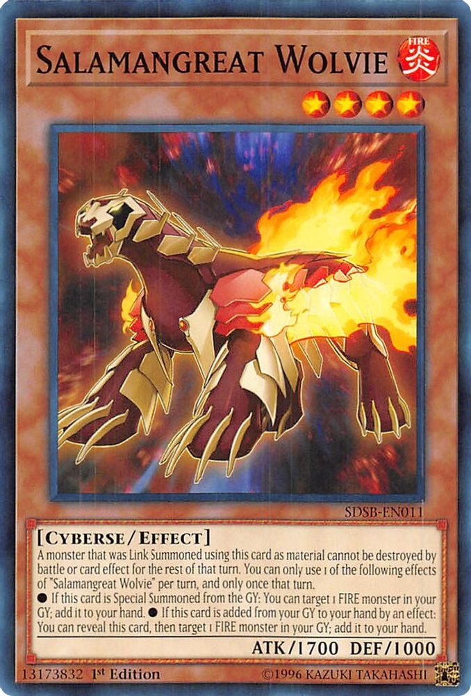 Salamangreat Wolvie (SDSB-EN011) - Common
