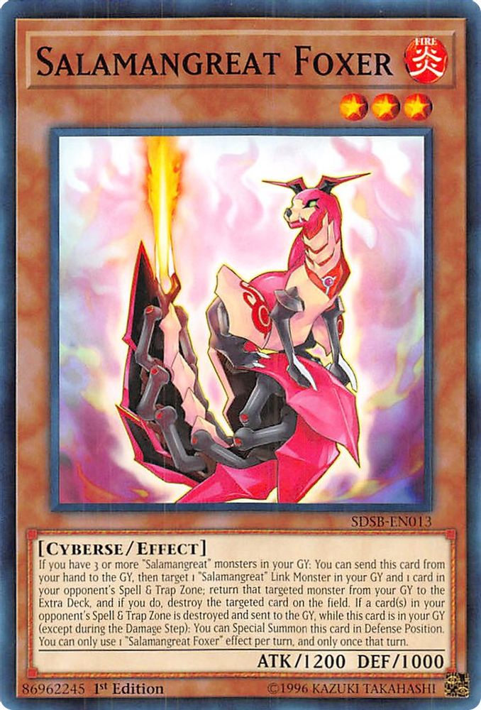 Salamangreat Foxer (SDSB-EN013) - Common
