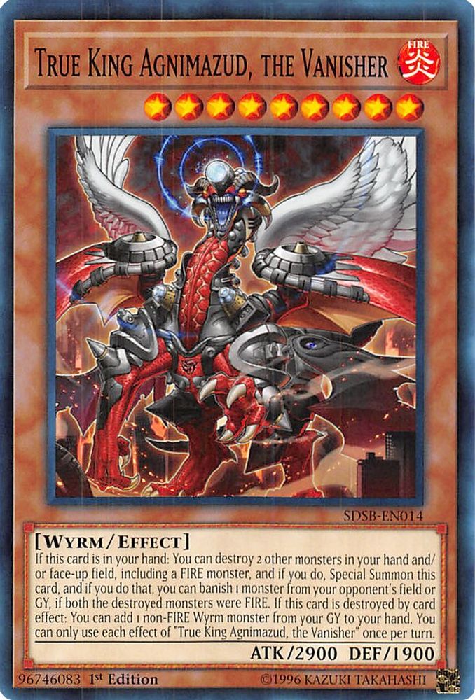 True King Agnimazud, the Vanisher (SDSB-EN014) - Common