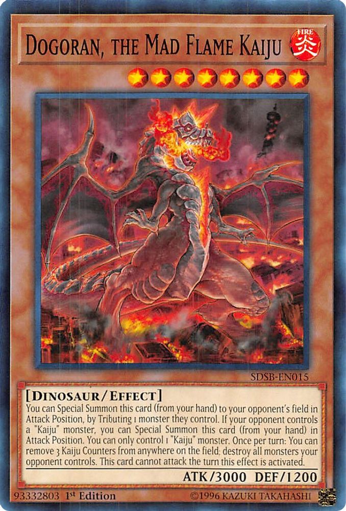 Dogoran, the Mad Flame Kaiju (SDSB-EN015) - Common