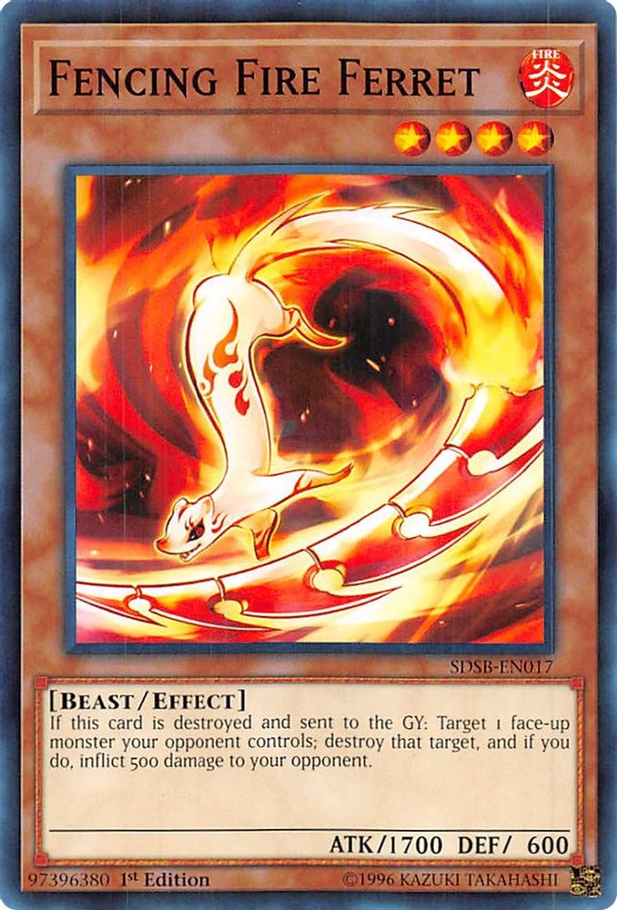 Fencing Fire Ferret (SDSB-EN017) - Common