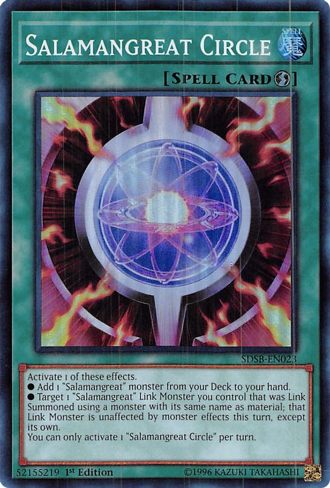 Salamangreat Circle (SDSB-EN023) - Super Rare