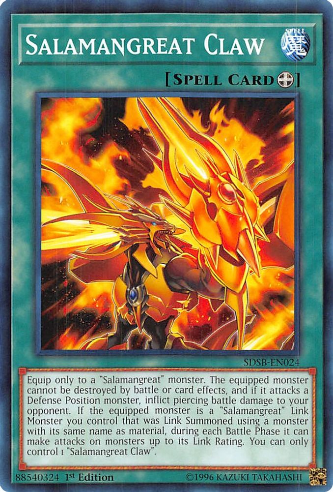 Salamangreat Claw (SDSB-EN024) - Common