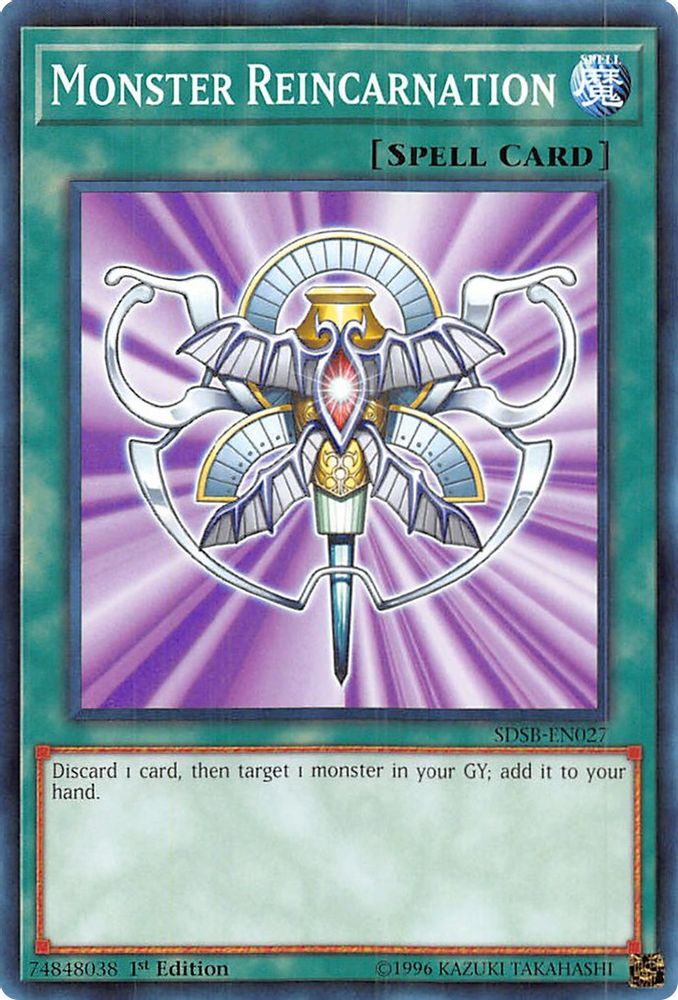 Monster Reincarnation (SDSB-EN027) - Common