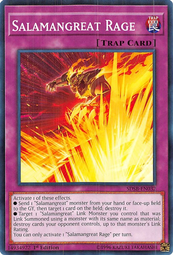 Salamangreat Rage (SDSB-EN032) - Common