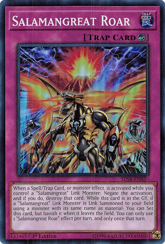 Salamangreat Roar (SDSB-EN033) - Super Rare