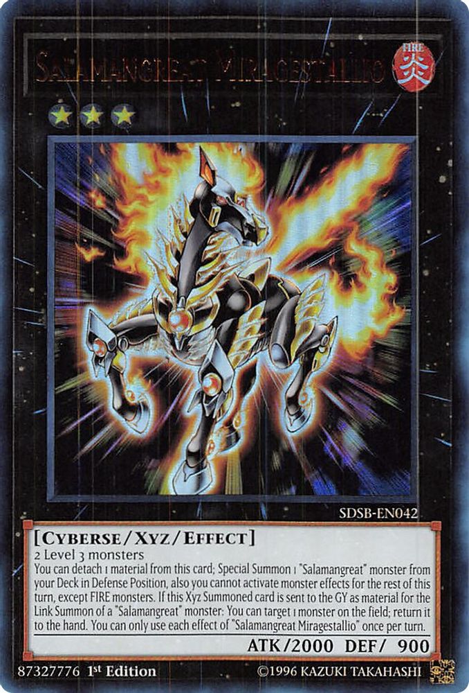 Salamangreat Miragestallio (SDSB-EN042) - Ultra Rare
