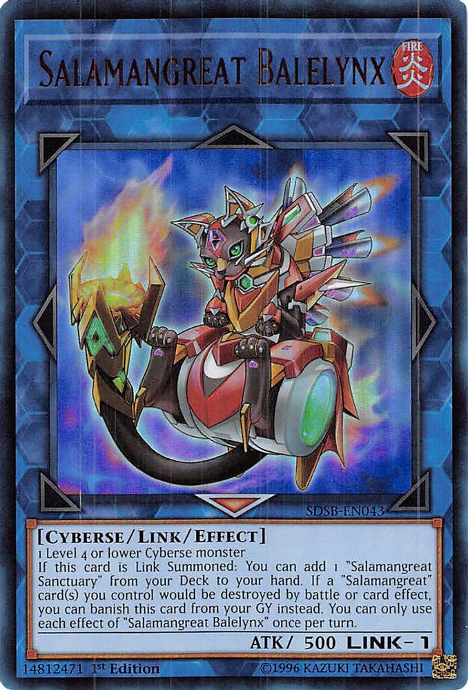 Salamangreat Balelynx (SDSB-EN043) - Ultra Rare