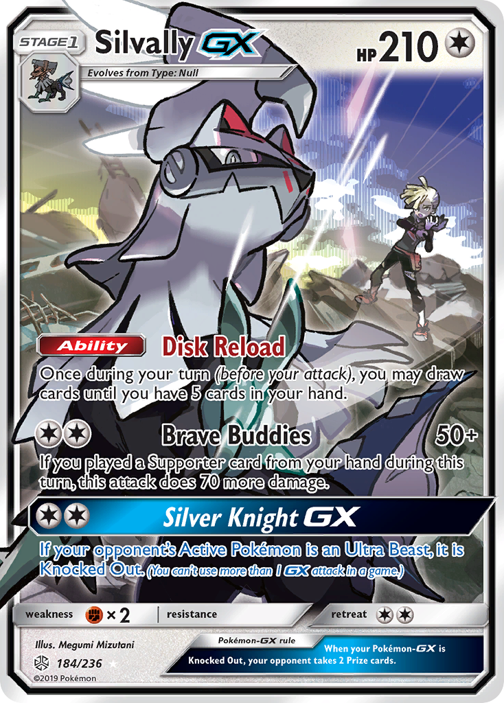 Silvally GX 184  - Holofoil - Ultra Rare