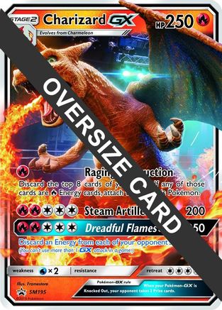 Charizard GX - SM195 (SM Black Star Promo)  - Holofoil - Promo