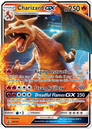 Charizard GX SM195  - Holofoil - Promo