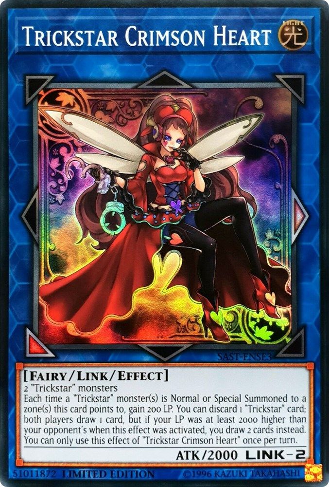 Trickstar Crimson Heart (SAST-ENSE3) - Super Rare