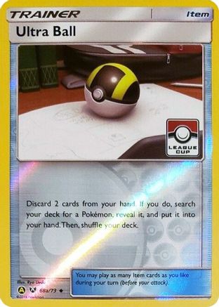 Ultra Ball (League Cup) 68a/073  - Reverse Holofoil - Promo