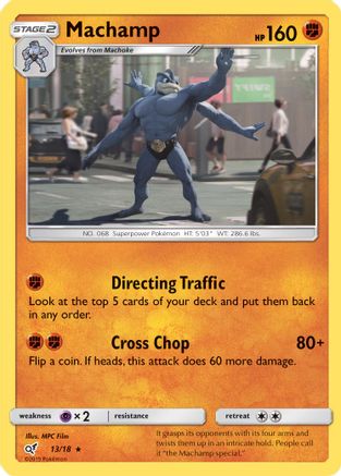 Machamp 013  - Holofoil - Rare
